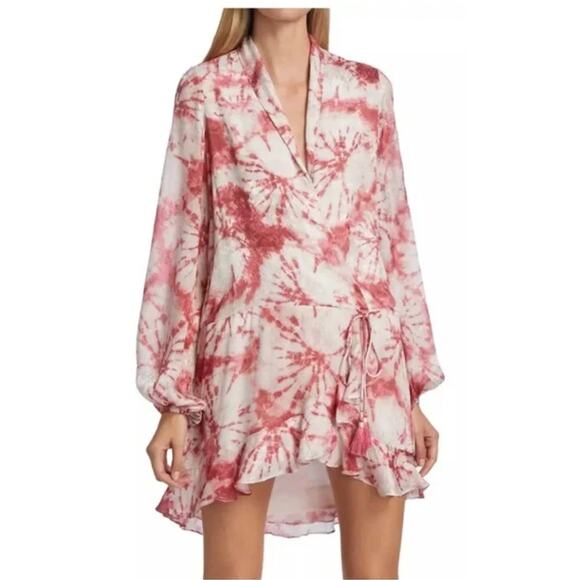 0104 Rococo Sand Ava mini dress rosewood L - Picture 3 of 10